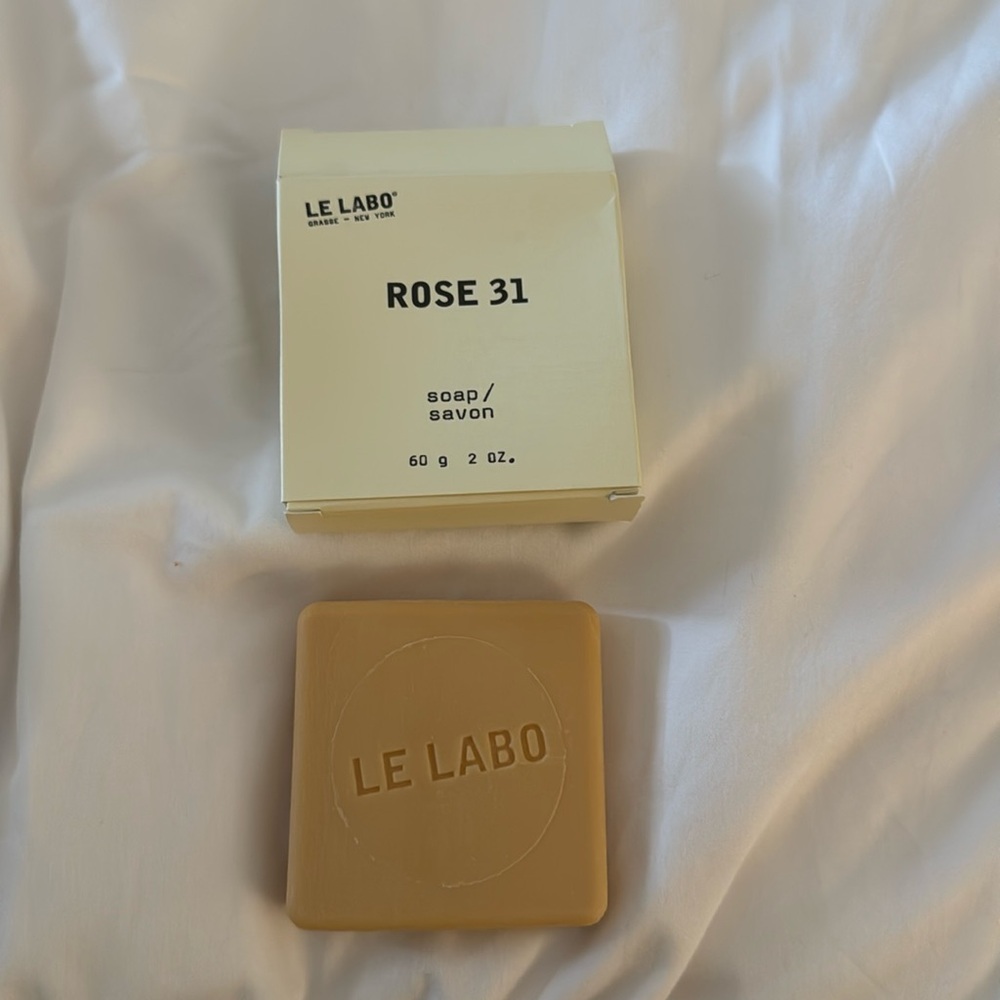 Authentic Le Labo Rose 31 soap bar 2025 brown color NEW